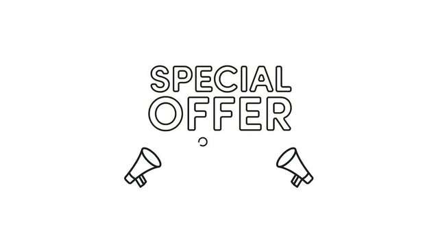 special offer sketch and 2d animation