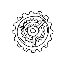 wheel gear icon