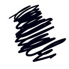 Fototapeta premium abstract doodle grunge line decoration