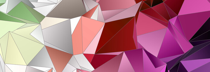 Obraz premium Abstract Low-Poly background. triangulated texture. Design 3d. Polygonal geometrical pattern. Triangular modern style