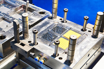 Metal molds for plastic parts industrial