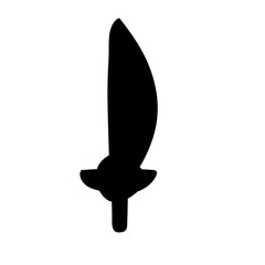 war sword hand drawn