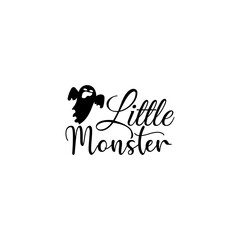 Little monster T-shirt design