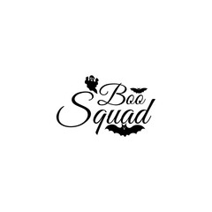 Boo squad T-shirt design