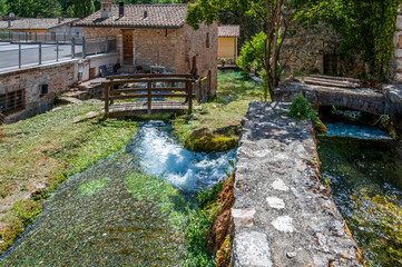 Obraz premium Rasiglia. Small village of the springs. Umbria