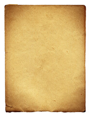Old Paper Texture isolated