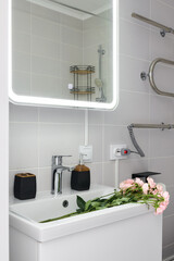 Prepared beautiful apartment with decor for rent