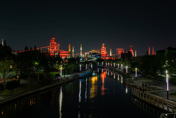 Night Photo of Pohang Canal