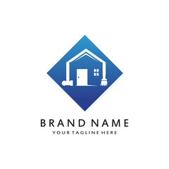 vector logo design illustration construction, home improvement and building logo design template