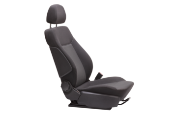 Black car seat