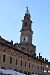 Fototapeta na wymiar Torre del Bramante, Vigevano