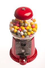 retro candy gumballs dispenser 