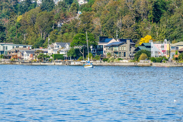 Waterfront Homes And Boat 2