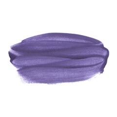 Blue paint stain. Watercolor, gouache, acrylic, brush stroke. Abstract background for text, design and advertising