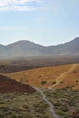 landscape in the desert - El Teide, Tenerife