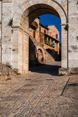 Fototapeta premium Magic of Spello, an ancient medival village in Umbria