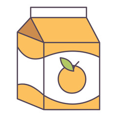 Orange juice icon