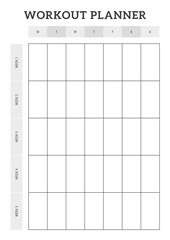 workout planner