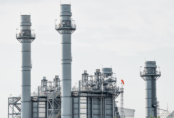 Industrial zone,The equipment of oil refining,Close-up of industrial pipelines of an oil-refinery plant,Detail of oil pipeline with valves in large oil refinery.