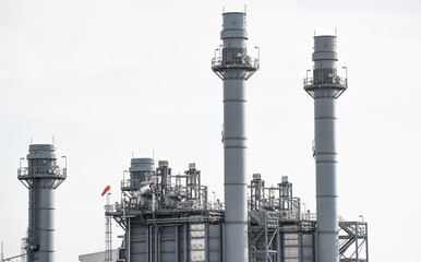 Industrial zone,The equipment of oil refining,Close-up of industrial pipelines of an oil-refinery plant,Detail of oil pipeline with valves in large oil refinery.