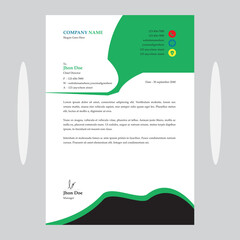 Modern Business Creative Letterhead Template