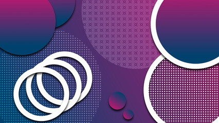 blue to purple gradient circles background