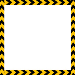 Warning tapes set for construction and crime