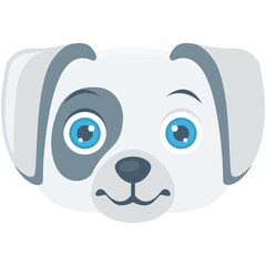 Foxhound Colored Vector Icon