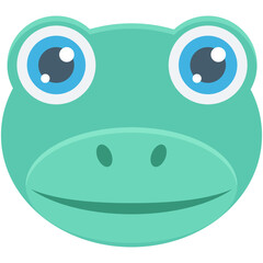 Frog Colored Vector Icon