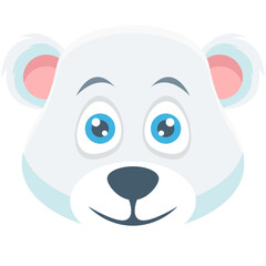 Bear Colored Vector Icon