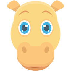 Camel Colored Vector Icon