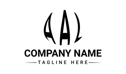 Creative Round three letter logo design