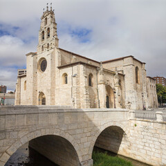 Fototapeta na wymiar Church of San Lesmes Abad in Burgos