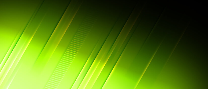 Modern Dark Green Abstract Background