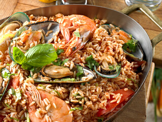 Seafood Paella