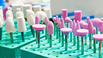 Corundum nail drill bits