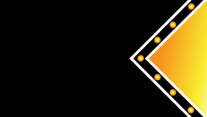 luxury template background, whit black and gold background.