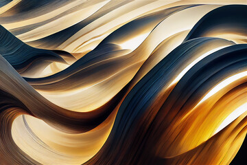 Golden abstract wallpaper #016