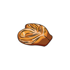 Bakery pastry cartoon illustration design