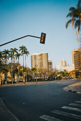 Obraz premium traffic in the city