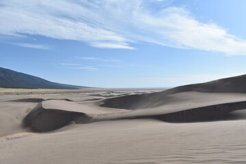 sand dunes in the desert