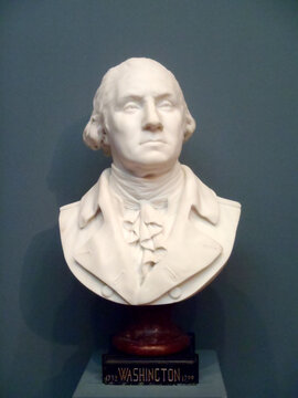 Bust Of USA First President George Washington