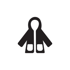 jacket icon logo vector design template