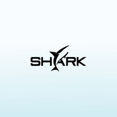 Fototapeta premium The Sharks vector logo design