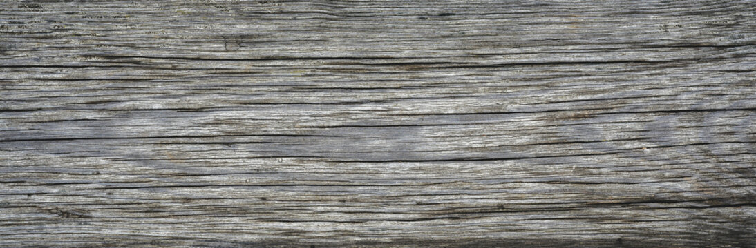 Wood barn plank background, old rough wooden board, top view