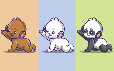 a collection of cute and adorable bear sets 