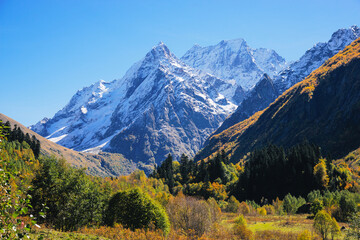 autumn in the mountains