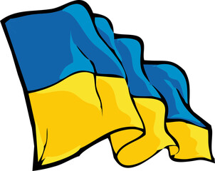 ukraine flag europe bendera ukraina  - obrazy, fototapety, plakaty