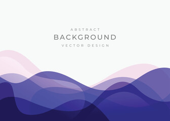 Modern fluid purple color background with curve shapes