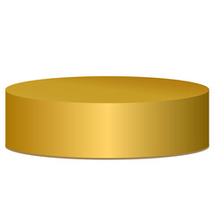 gold podium display